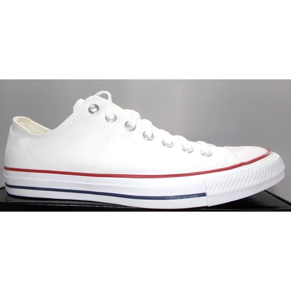 Converse Chuck Taylor All Star Classic Low Top sneaker in Optical White Size 9.5 - Picture 2 of 9